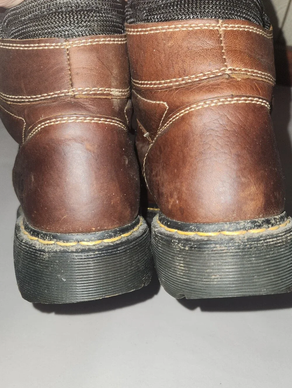 DR MARTENS Steel Toe Boots